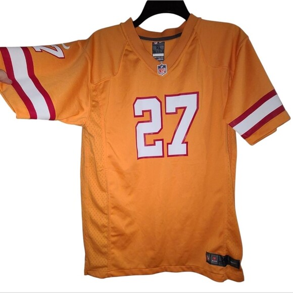 NFL Orange Creamsicle Blount Jersey #27 Youth XL NWT